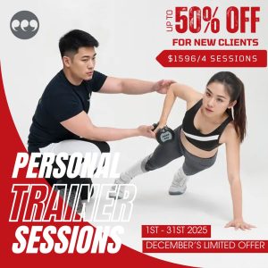 December Limited Time Offer  | 4 Personal Training Sessions