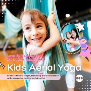 兒童空中瑜伽｜Kids Aerial